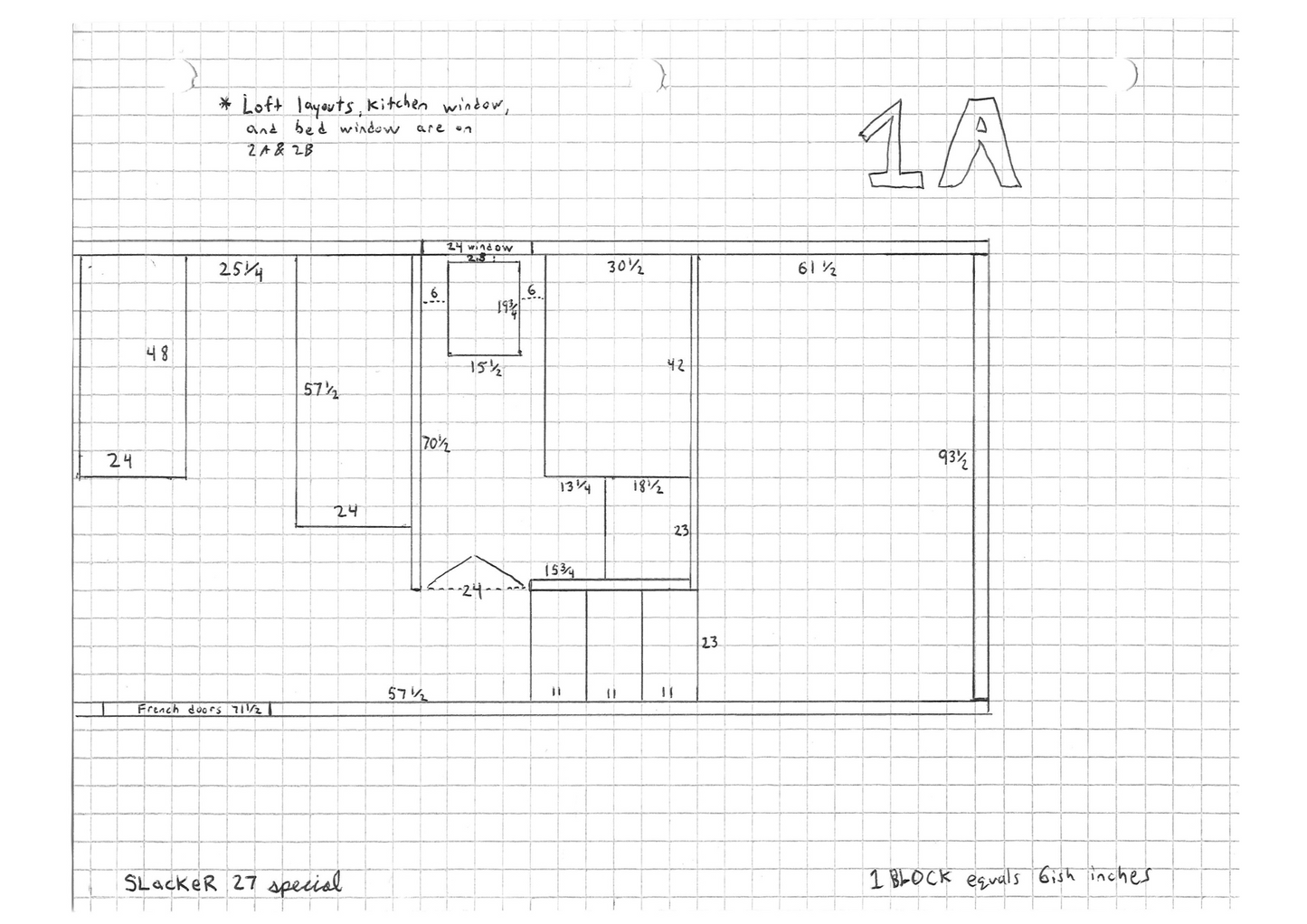 SLacKeR 27 spECiaL fLooR PLanS, BLuepRiNTs, & fRaMiNg PLanS