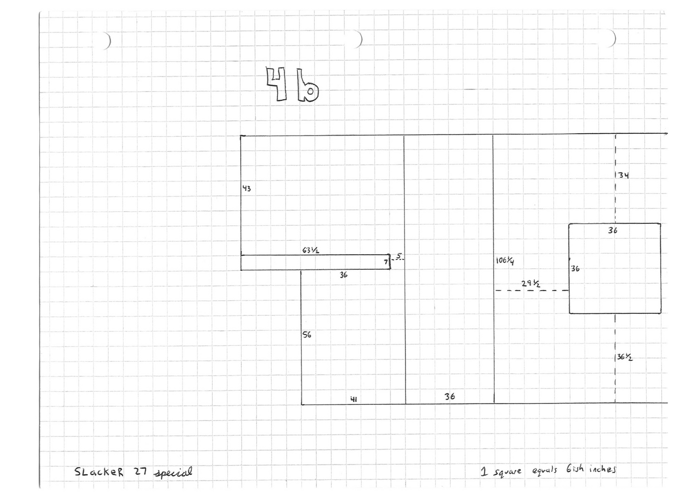 SLacKeR 27 spECiaL fLooR PLanS & BLuepRiNTs