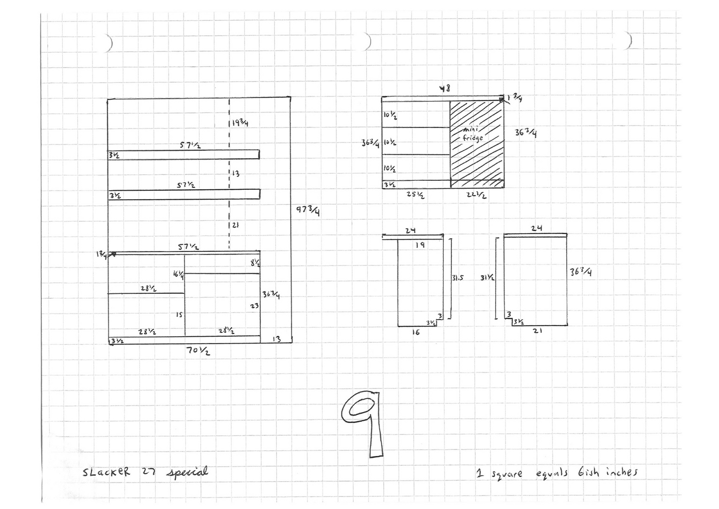 SLacKeR 27 spECiaL fLooR PLanS, BLuepRiNTs, & fRaMiNg PLanS