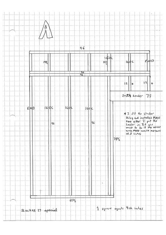 SLacKeR 27 spECiaL fLooR PLanS, BLuepRiNTs, & fRaMiNg PLanS